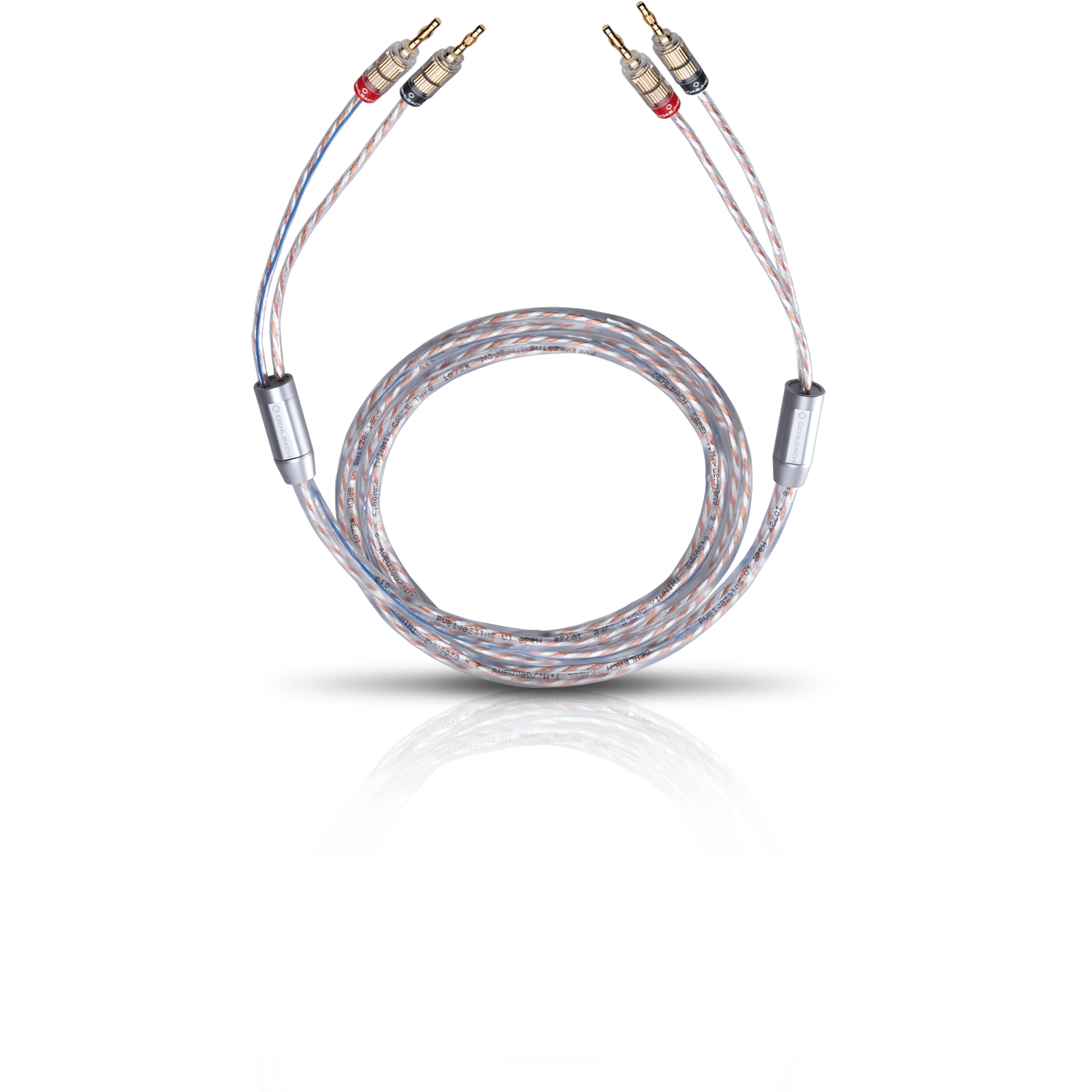 speaker cable高品質揚聲器電纜套件